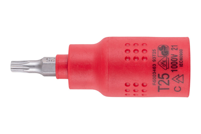 Steckschlüssel VDE 3/8 Zoll-STESHSL-VDE-3/8ZO-TX25     Verpackungsinhalt    1 Einheit