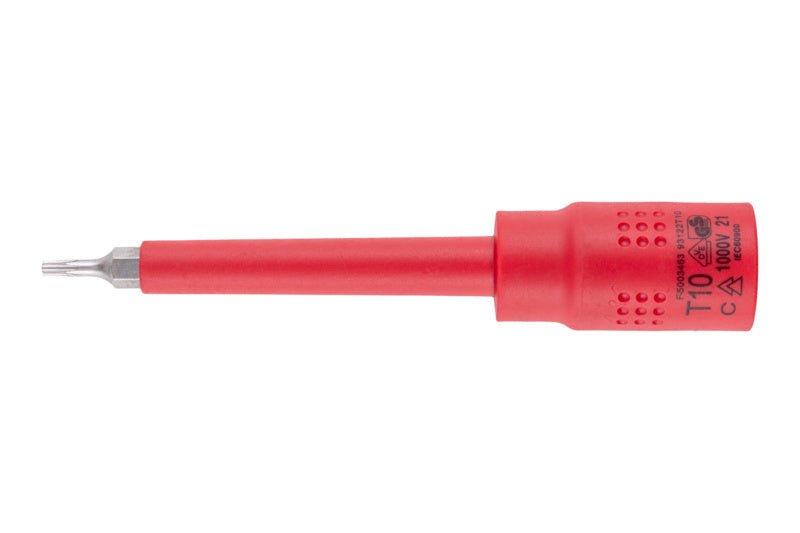 Steckschlüssel VDE 3/8 Zoll-STESHSL-VDE-3/8ZO-LANG-TX10     Verpackungsinhalt    1 Einheit