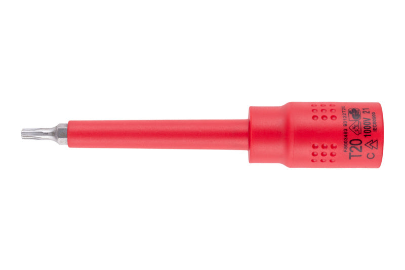 Steckschlüssel VDE 3/8 Zoll-STESHSL-VDE-3/8ZO-LANG-TX20     Verpackungsinhalt    1 Einheit