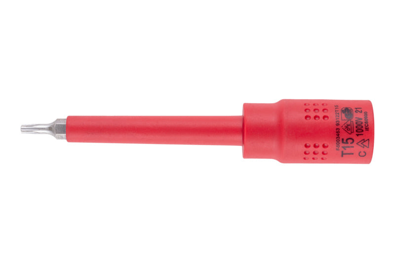 Steckschlüssel VDE 3/8 Zoll-STESHSL-VDE-3/8ZO-LANG-TX15     Verpackungsinhalt    1 Einheit