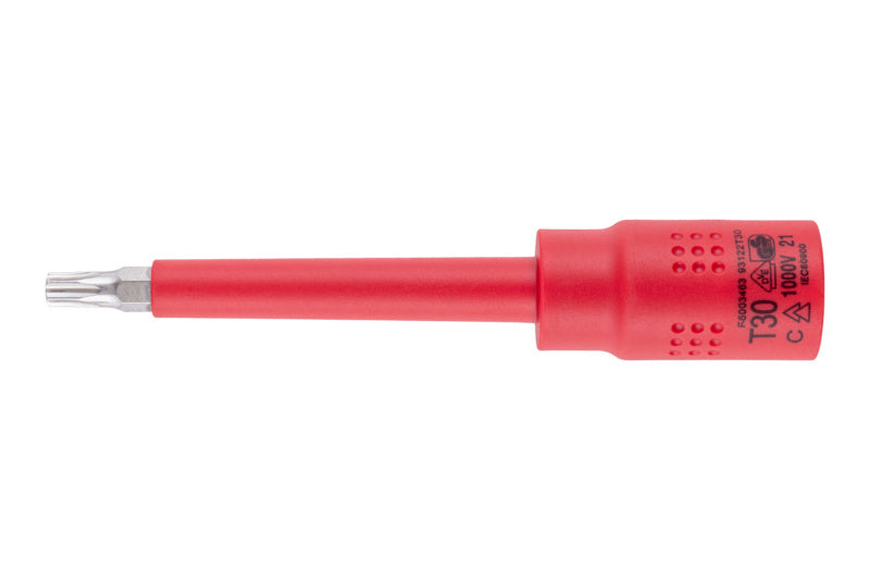 Steckschlüssel VDE 3/8 Zoll-STESHSL-VDE-3/8ZO-LANG-TX30     Verpackungsinhalt    1 Einheit