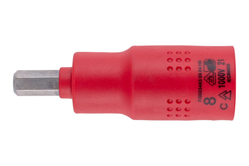 Steckschlüssel VDE 1/2 Zoll-STESHSL-VDE-1/2ZO-INNEN6KT-8MM     Verpackungsinhalt    1 Einheit