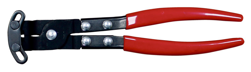 Zange-ZANG-(F-SCHLAUCHSCHELLEN)-SEITLICH mit ergonomischen Griffen und seitlicher Anordnung.