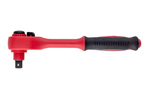 Bild des KNAR-UMSCH-VDE-1/2ZO Umschalters in kompakter Bauweise mit VDE-Zertifizierung.