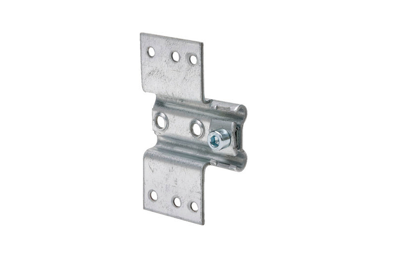 Metallene Anschraubtasche für Zimmertürband mit 5,8 mm Lasche, 40 Stück im Set.