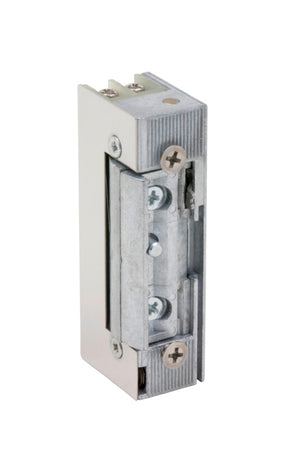 Elektrischer Türöffner TROEFF-EL mit robuster Bauweise und einfacher Knopfdruckbedienung.