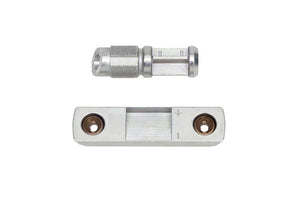 Silberne Türbandsicherung TRBASI-ST aus robustem Material für Haustüren und Fenster, 1 Einheit.