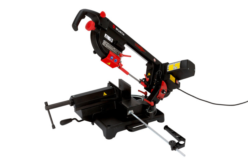 Bandsäge Elektro BASAE EL MET mit robustem Design und leistungsstarkem Elektromotor für präzises Schneiden.