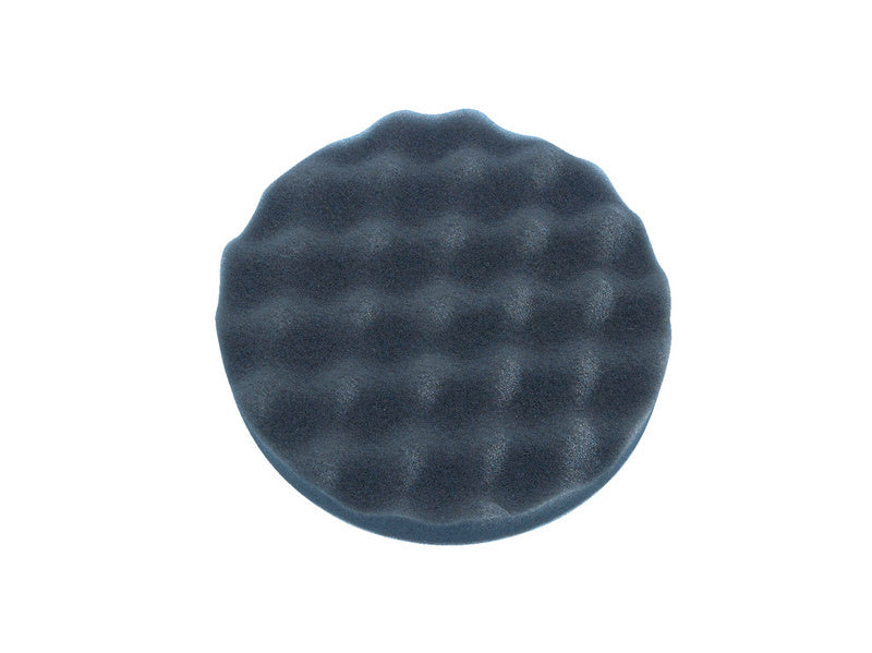 Polierpad „POLPAD-WAVE-D135“ mit 135 mm Durchmesser und Wellenstruktur für effizientes Polieren.