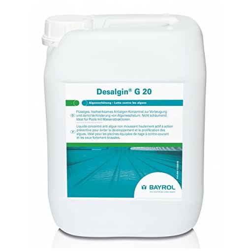 10kg Kanister Desalgin G 20, ein Desinfektionsmittel für Schwimmbäder und Wasseranlagen.