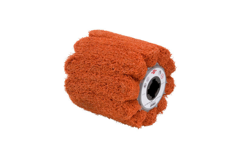 Schleifwalze Vlies SHLFWALZ aus flexiblem, langlebigem Schleifvlies für Oberflächenbearbeitung.