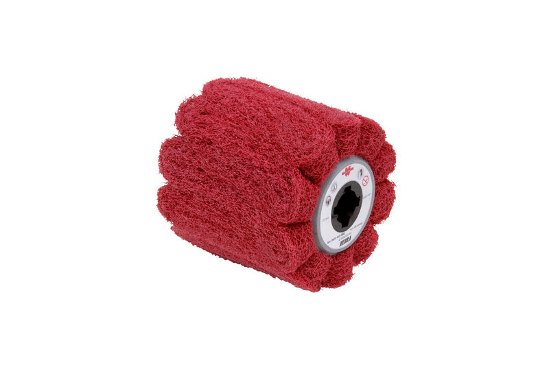 Schleifwalze Vlies SHLFWALZ in grau mit flexibler, langlebiger Oberfläche für präzises Schleifen.