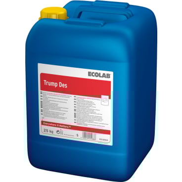 Blauer 25kg Kanister Ecolab Trump Des Desinfektionsmittel