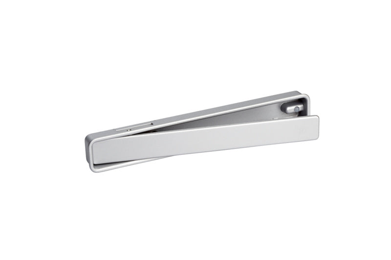 Robuster klappbarer Möbel-Muschelgriff GRF-KLAPPGRIFF-MG mit ergonomischem Design in Metalloptik.