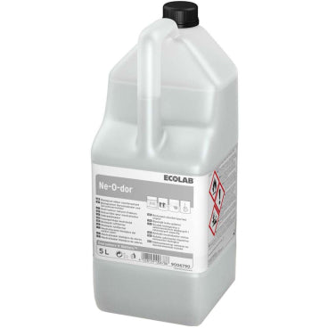 Ne-O-Dor 5-Liter Kanister mit blauem Etikett für gewerblichen Geruchsentferner