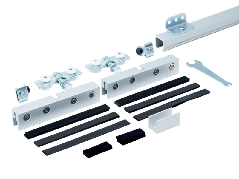 Moderner Schiebetürbeschlag SHIEBTRBSHLG-SCHIMOS40GW-OB für Zimmertüren aus robustem Material