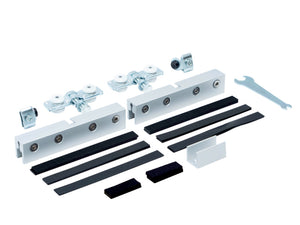 Schiebetürbeschlag für Zimmertüren mit robustem Metall und modernem, schlichtem Design