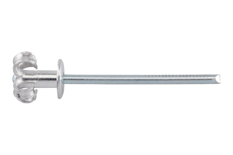 Blindniet Flachkopf-NT-FL-ALU/ST-(-/A2K)-(29,0-34,0)-4,8X40     Verpackungsinhalt    250 Einheit