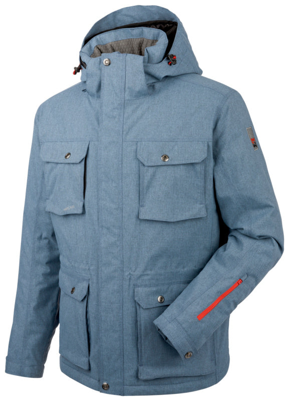 Wetterschutzjacke-PARKA NATURECHIEFERBLAU 4XL