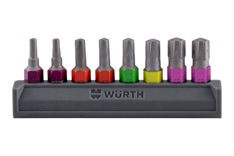 Bit AW Abtrieb Sortiment-BIT-AW-SORT-10/20/25/30/40-8TLG     Verpackungsinhalt    1 Einheit