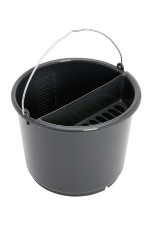 Putzeimer EIMR mit ergonomischem Griff und rutschfester Unterseite für einfache Handhabung.