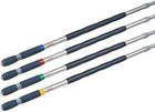 Vileda Teleskopstiel Clip blau verstellbar 50-90 cm flexible Reinigungsstange mit Clip-Mechanismus