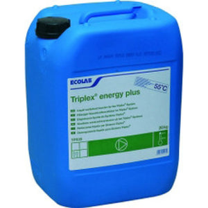 Blauer 20kg Kanister mit Triplex Energy Plus für Pferde.