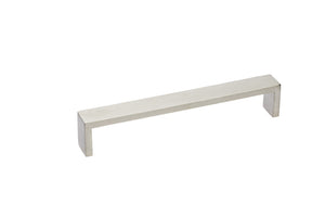 Möbel-Muschelgriff GRF-(DESIGN-Q)-A2 in Muschelform mit glatter Oberfläche aus Metall.