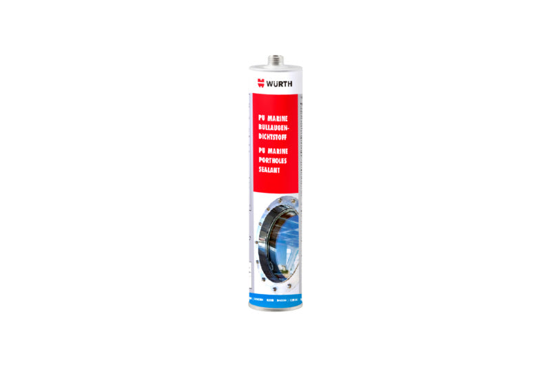 Konstruktionsklebstoff BULLAUGDIST-(PU-MARINE) in einer Tube, ideal für Bau- und Handwerksprojekte.