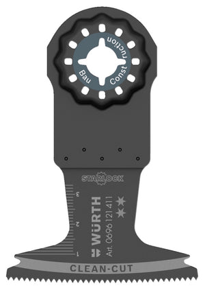 Sägeblatt für Multischneider, 65x40mm, in Verkaufsverpackung mit 25 Einheiten.