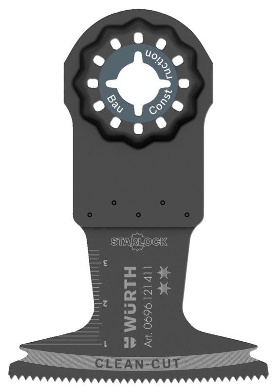 Sägeblatt für Multischneider, 65x40mm, in Verkaufsverpackung mit 25 Einheiten.