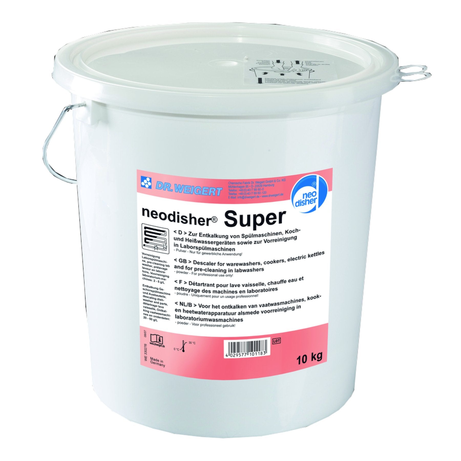 نيوديشر سوبر، دلو 10 كجم