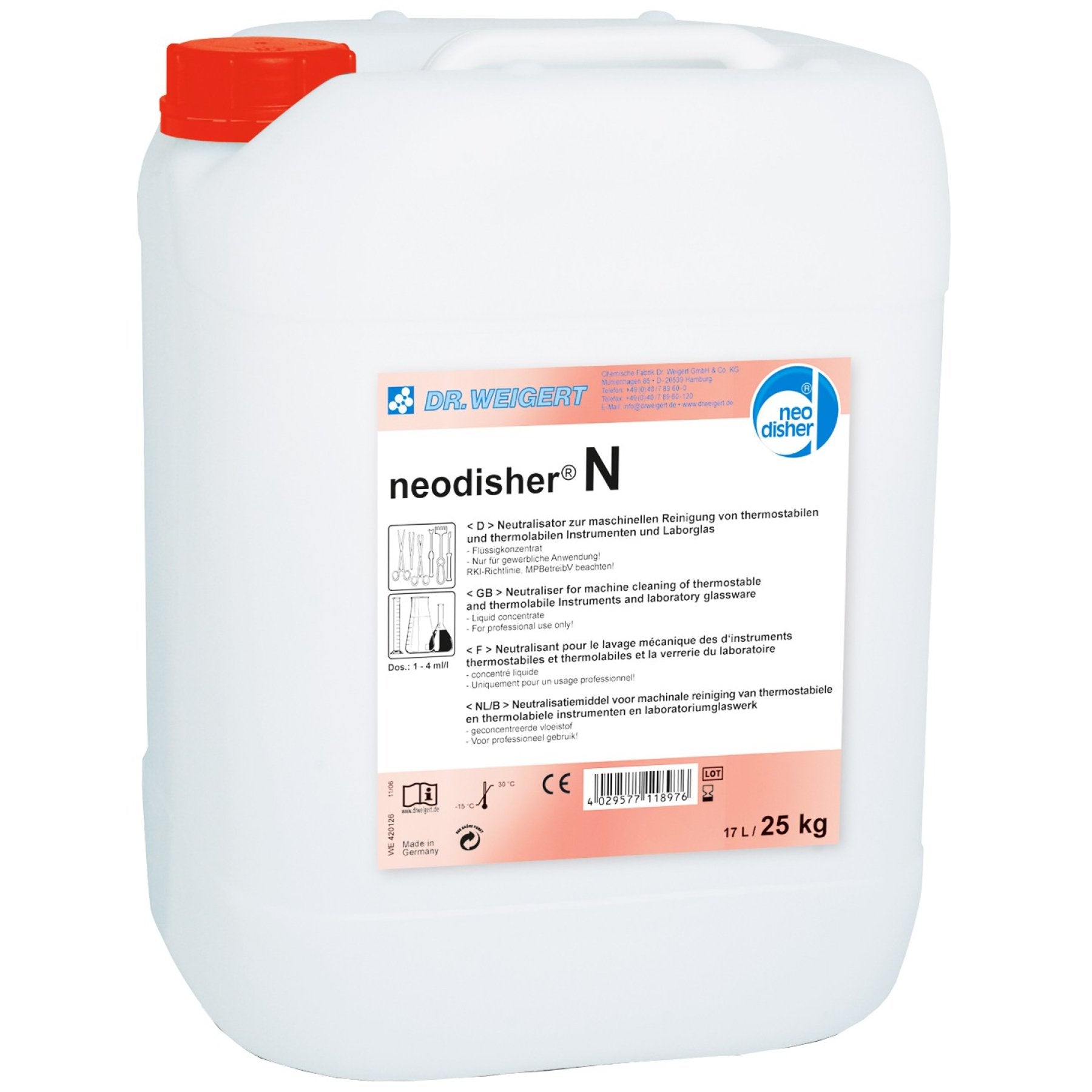 Neodisher N, 25kg canister