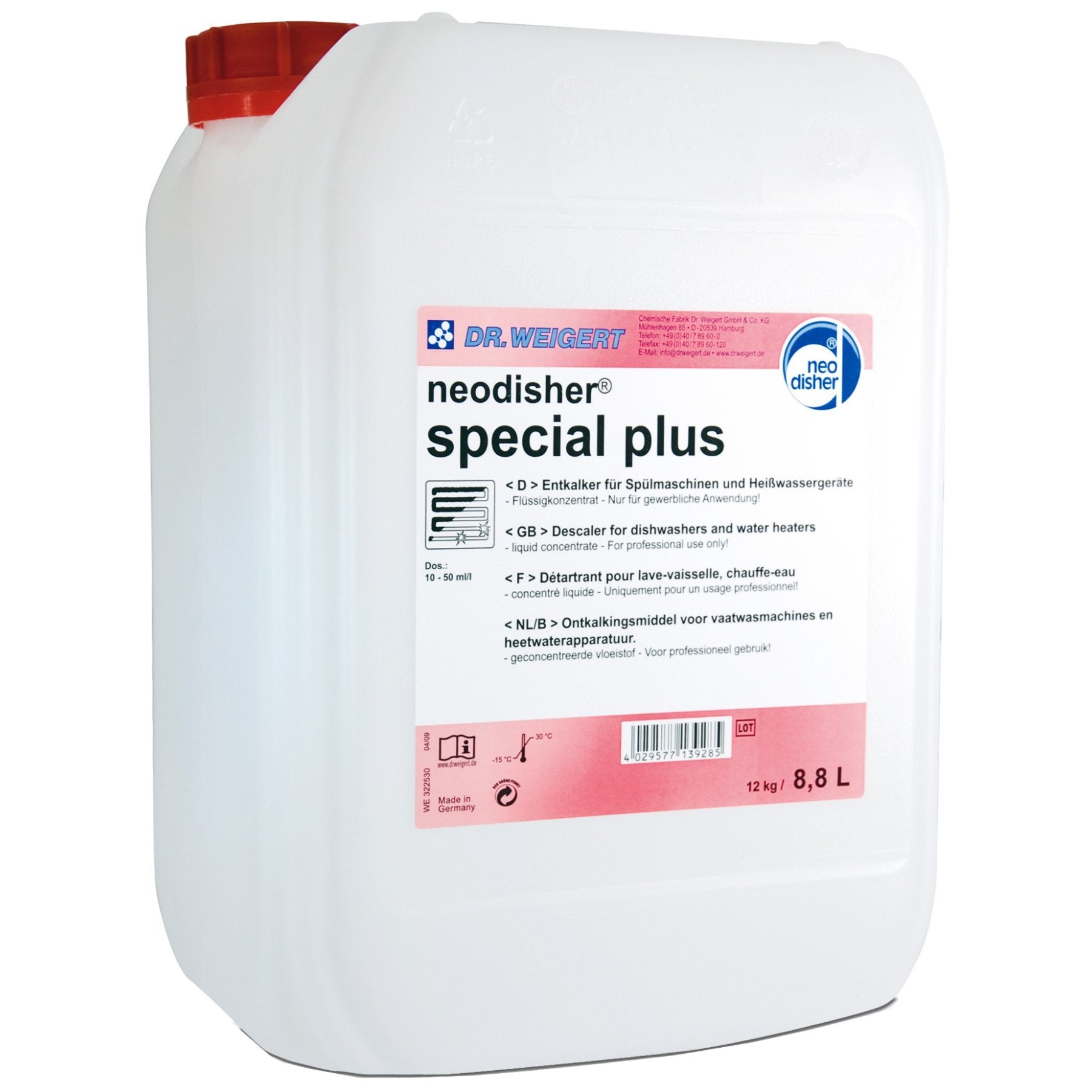 Neodisher special plus, 12kg canister
