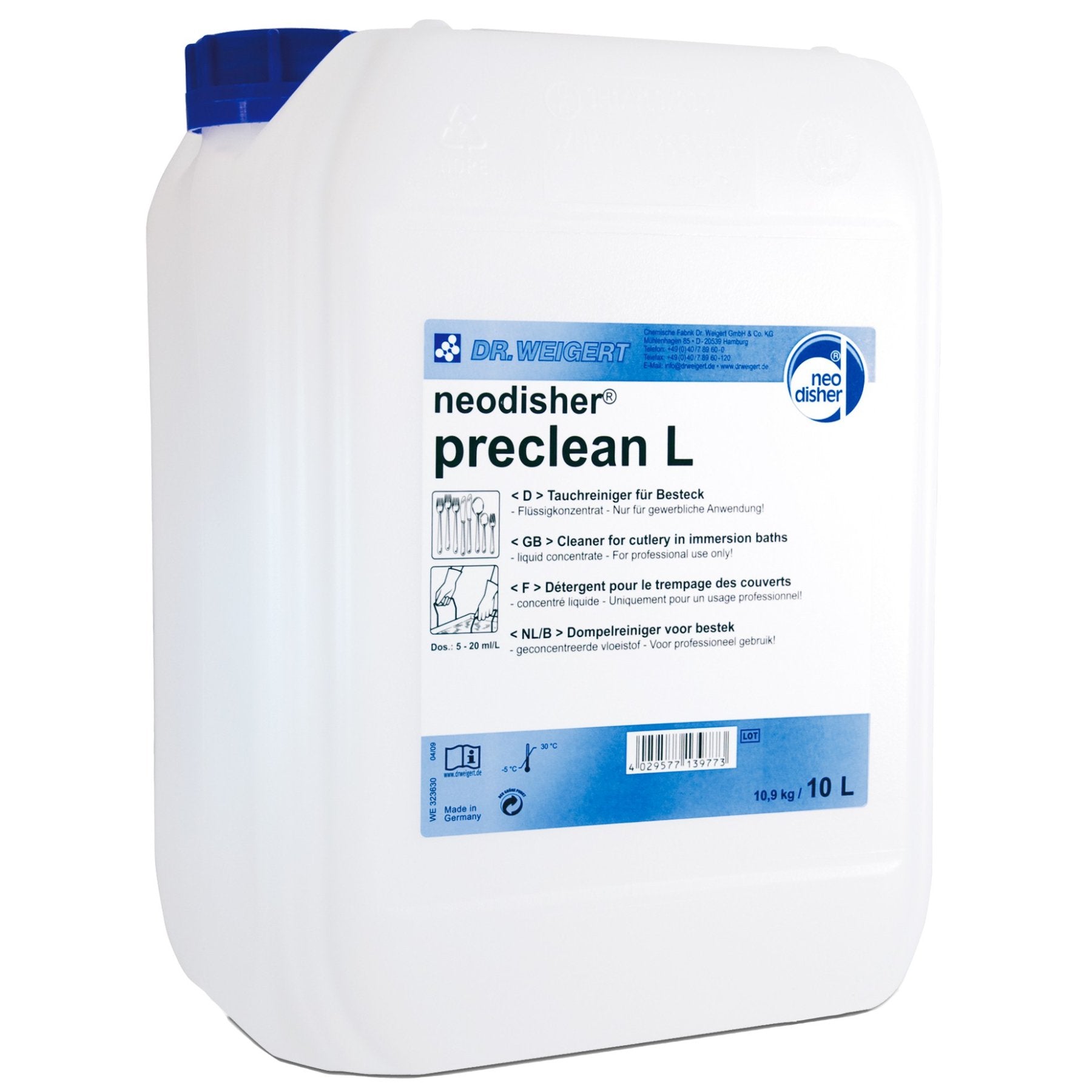 Neodisher preclean L, 10L canister