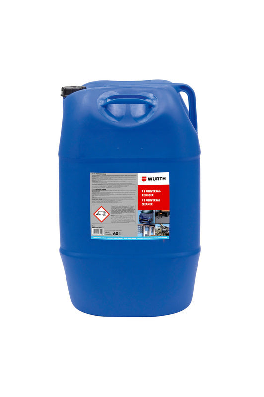 Reinigungs- und Pflegemittel-Set mit verschiedenen Flaschen für Handwerker und DIY-Anwendungen.