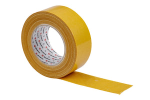 Doppelseitiges Befestigungsband in 50 mm Breite und 25 m Länge, ideal für verschiedene Materialien.