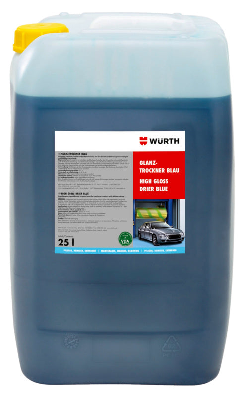 Glanztrockner Waschstraße- GLANZTROR-WASHSTR-BLAU-25LTR     Verpackungsinhalt    1 Einheit - Marktplatz24