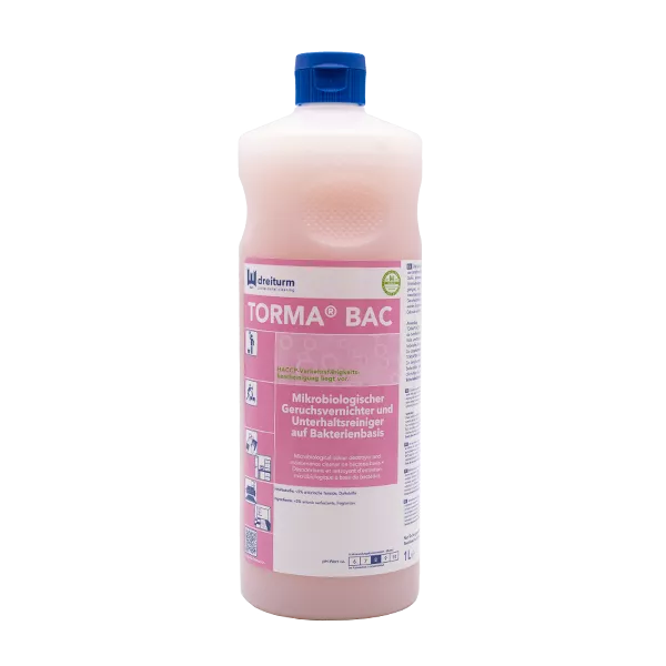 Reinigungsmittel Torma Bac 1L Flasche Für Vielseitige Anwendung