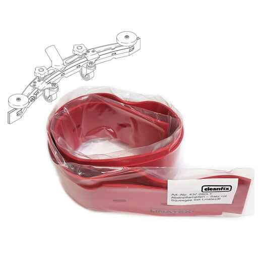 Abstreiflamellensatz Standard, eine strapazierfähige Lamelle für Besen oder Kehrmaschine.