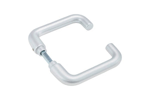 Schlanker Türdrücker aus pulverbeschichtetem Aluminium für Wohn- und Privatbereich