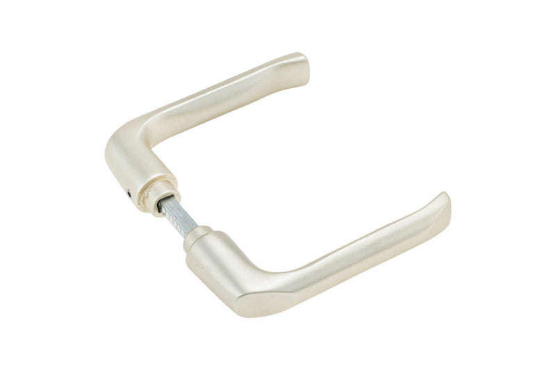 Türdrücker aus Aluminium mit ergonomischem Design für Wohn- und Privatbereiche.