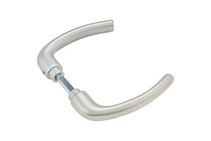 Aluminium-Türdrücker TD-ALU-AL170 mit modernem Design und ergonomischem Griff.