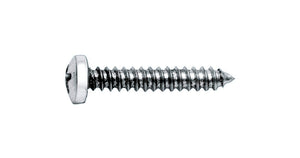 Blechschraube mit Linsenkopf, 4,2 x 6,5 mm, aus rostfreiem Edelstahl, Packung mit 2000 Stück.