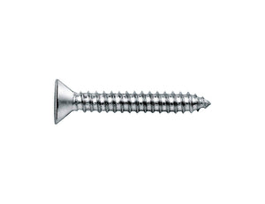 Blechschraube Senkkopf mit abgeflachtem Kopf und robustem Stahl, ideal für Metallverarbeitung.