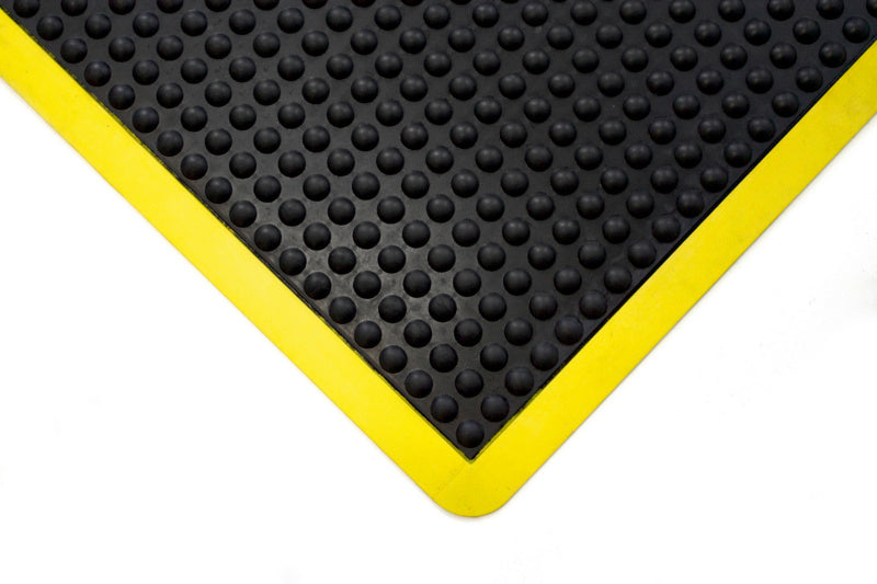 Bodenmatte-BODMAT-NOP-SCHWARZ/GELB-90X120CM     Verpackungsinhalt    1 Einheit