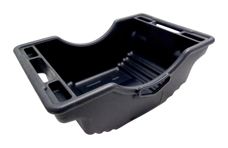 Robuste Auffangwanne aus Kunststoff mit 3,3 Litern Fassungsvermögen für Öl und Flüssigkeiten.