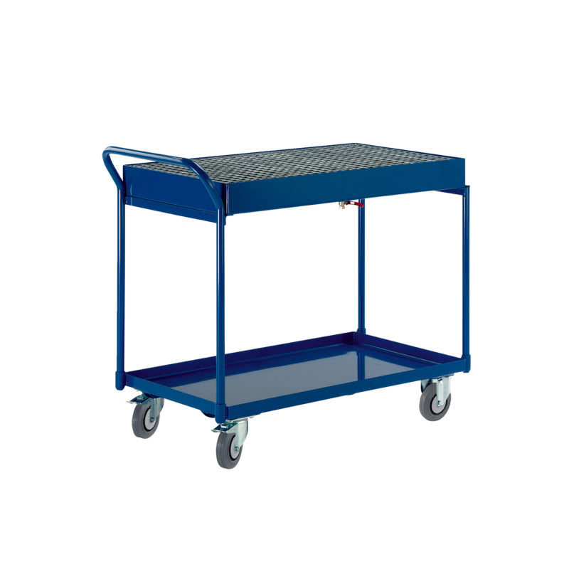 Tischwagen mit Auffangwanne-TIWG-GITTERROST-1000X590MM     Verpackungsinhalt    1 Einheit