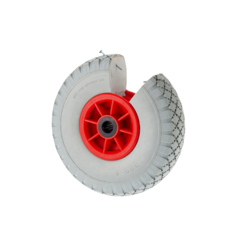 Zubehör Transportmittel-RAD-PUR-F.TRAN-M.KSTFELG-260MM-NB20MM     Verpackungsinhalt    1 Einheit