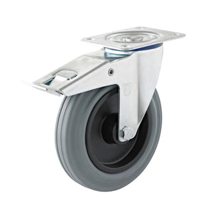 Zubehör Transportmittel-LENKROLL-F.ETAGWG-200MM mit 200 mm Durchmesser und robuster Bauweise.